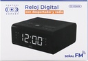 Radio Reloj Despertador Control Expert CE-R24HK Radio Fm Pantalla Led  Alarma Dual
