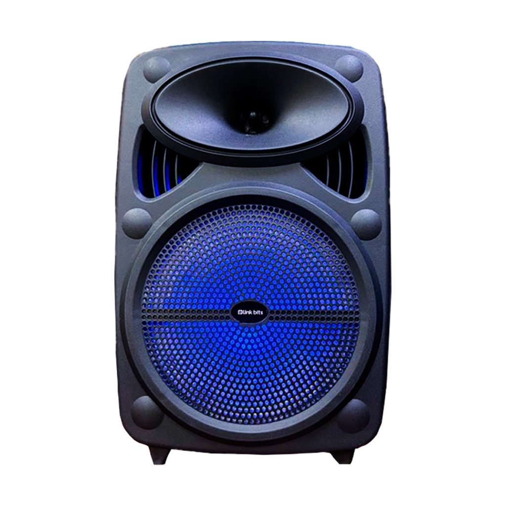 Bocina 8 Pulgadas Link Bits SA8075T Radio FM Micrófono