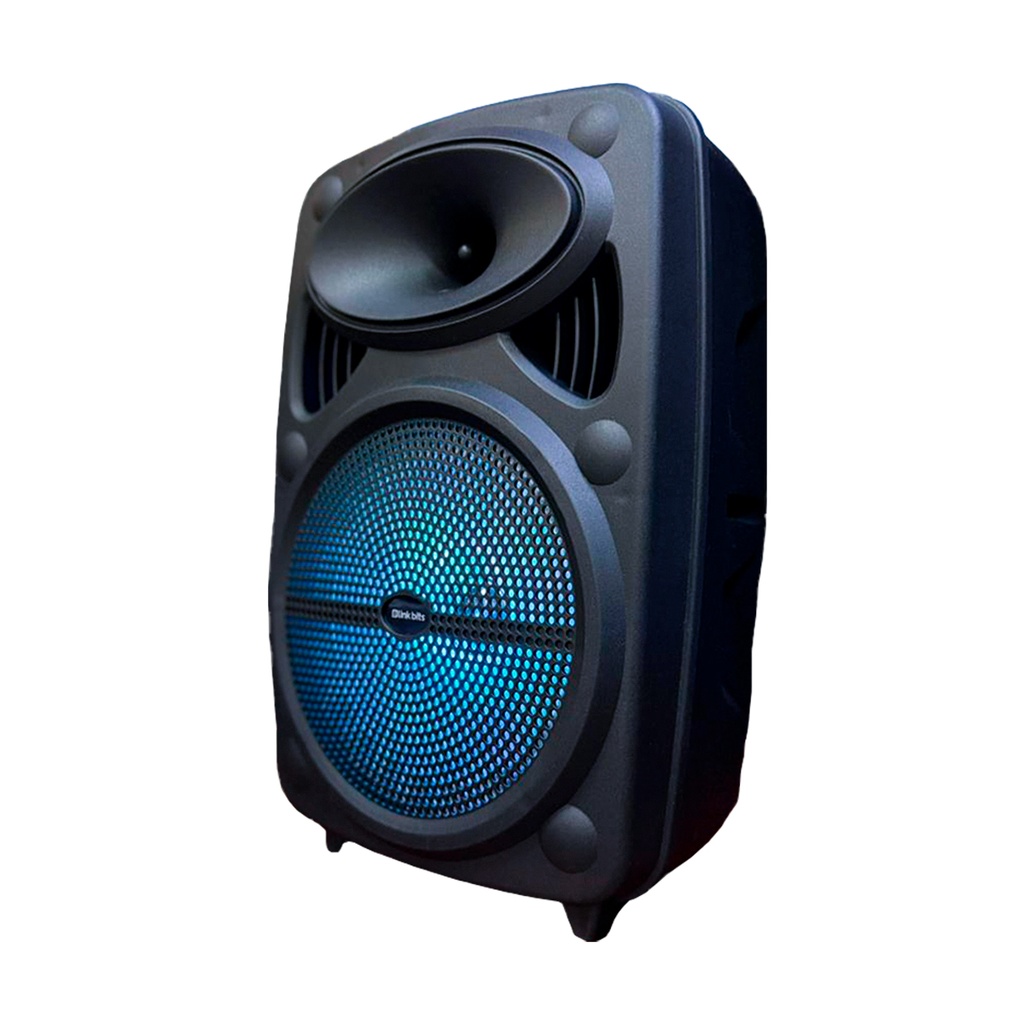 Bocina 8 Pulgadas Link Bits SA8075T Radio FM Micrófono