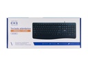 Teclado Alambrico Control Expert CE-K26 Usb, Negro