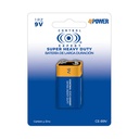 Pila Control Expert 9V CE-B9V Carbon De Larga Duración
