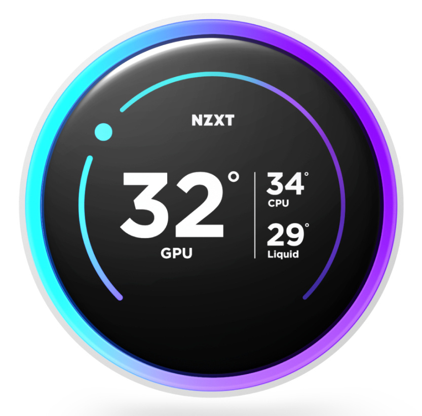 Enfriamiento Líquido Kraken Elite 240 Rgb Nzxt RL-KR24E-W2 240mm, 1200-2800 +- 300 Rpm, Blanco