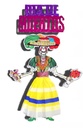 Adorno Calaca C/ Falda #2 C/Espiral