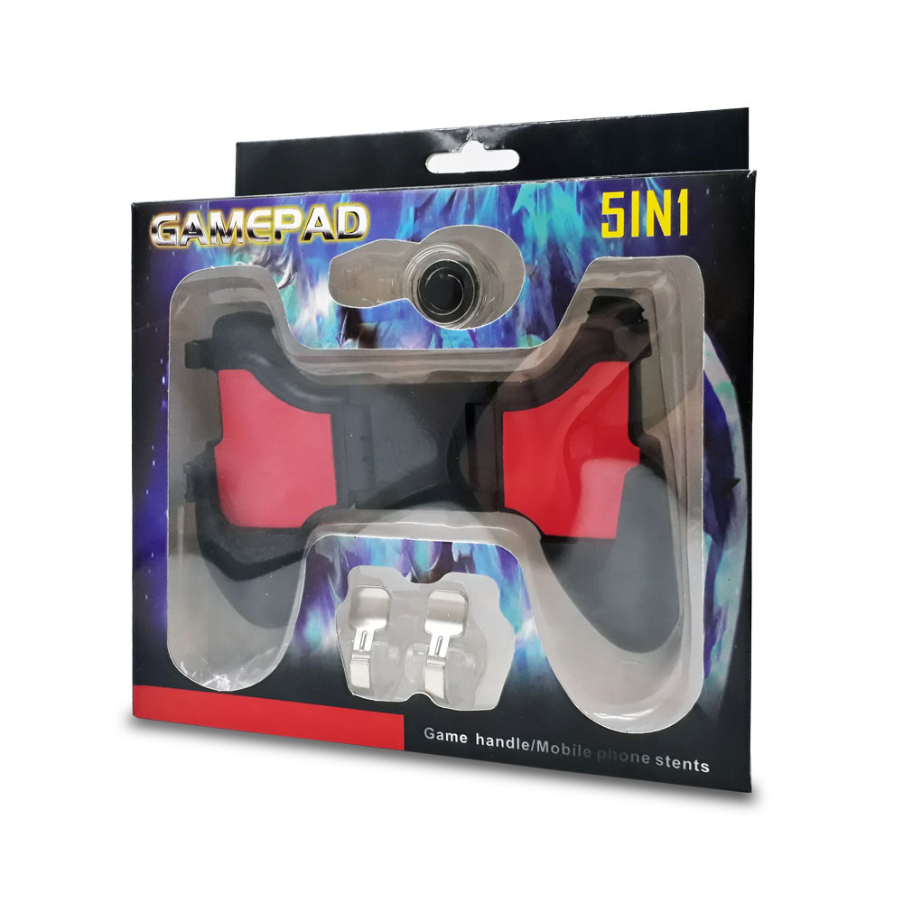 CONTROL GAME PAD 5 EN 1 SOPORTE CELULAR CON JOYSTICK PLASTICO GM-51 / GM 11 / WX-33