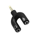 DIVISOR AUDIO ESTEREO 3.5MM CELULAR XBOX MICROFONO AUDIO