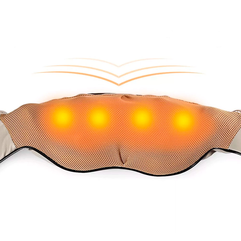 MASAJEADOR CUELLO ESPALDA RELAJANTE 3D F-718 / MA01