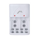 CARGADOR DE 4 PILAS AA/AAA/2X9V/NI-MH/NI-CD/ INCLUYE 4XAA MC-210