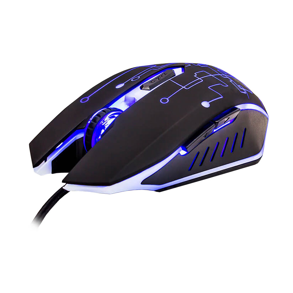 MOUSE GAMER ALÁMBRICO VORAGO MO-501 OPTICO USB 3200dpi