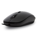 MOUSE ALAMBRICO VORAGO MO-100 NEGRO