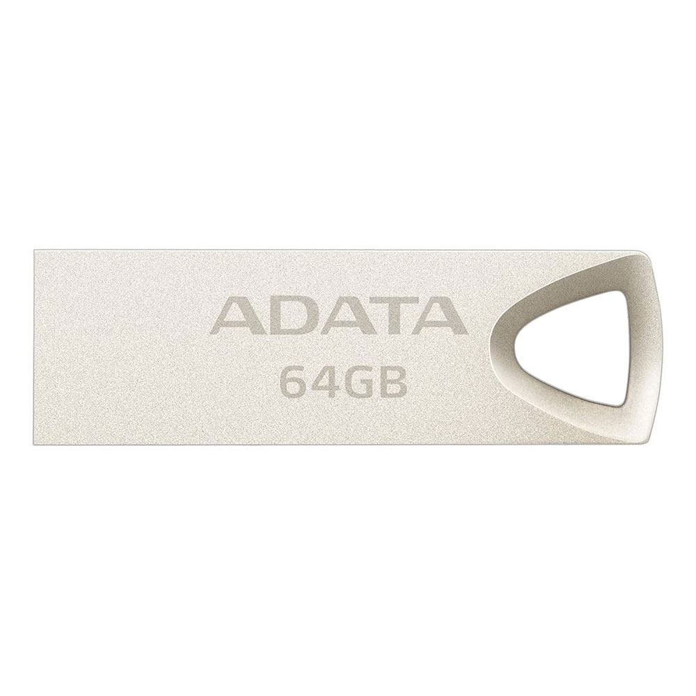 USB 64GB ADATA UV210 PLATA METALICA 2.0