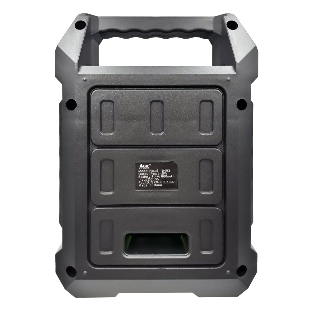 BOCINA 4" VA480TL/ KTS-1097/ BT/ USB/ FM/ LUZ LED