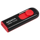 USB 64GB ADATA C008 NEGRA CON ROJO