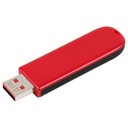 USB 64GB ADATA C008 NEGRA CON ROJO