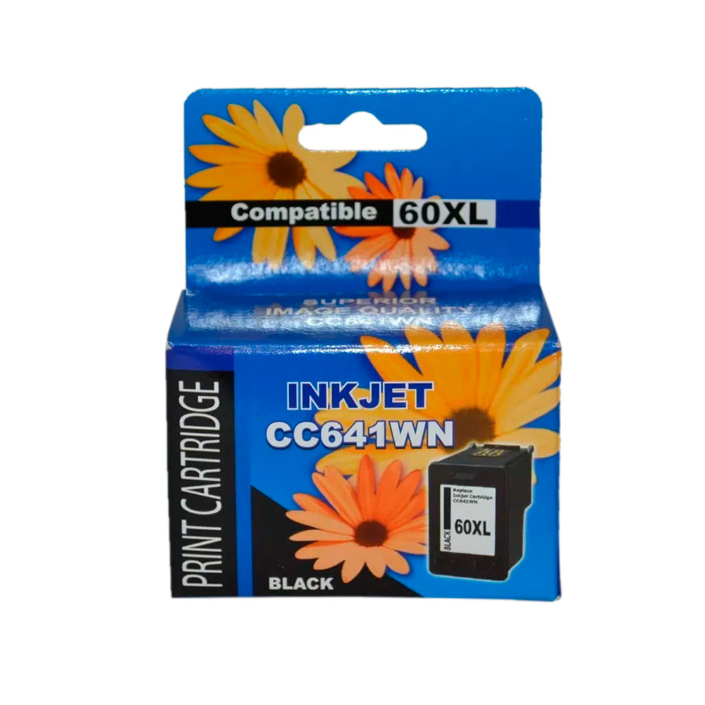 CARTUCHO TINTA GENERICO HP 60XL NEGRO CC641WL