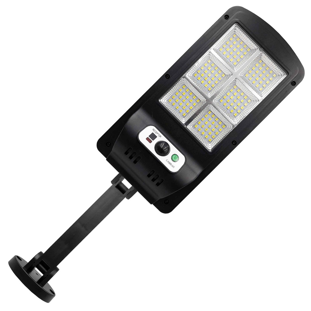 LUMINARIA SUBURBANA SOLAR APS10W25 15W SENSOR DE MOVIMIENTO Y CONTROL MEGALUZ