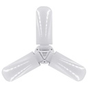 LUMINARIA 36W LED E27W36T05 3 ASPAS LUZ FRIA MEGALUZ