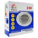 LUMINARIA LED PARA EMPOTRAR 3W L05D03W07 MEGALUZ