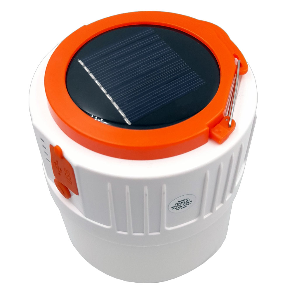 FOCO PORTATIL EM12W12 12W CARGA SOLAR MEGALUZ