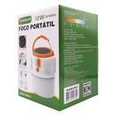 FOCO PORTATIL EM12W12 12W CARGA SOLAR MEGALUZ