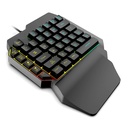 TECLADO GAMER 35 TECLAS ALAMBRICO ILUMINADO TC16