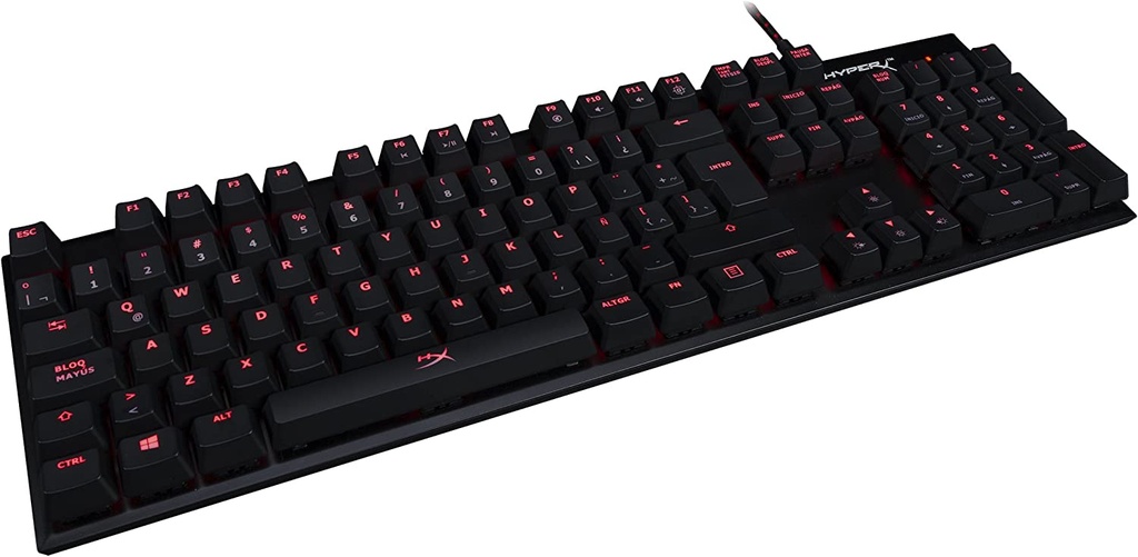 TECLADO ALAMBRICO MECANICO GAMER RAZER HYPER X ALLOY FPS NEGRO/ROJO HX-KB1BR1-NA-DM