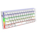 TECLADO ALAMBRICO GAMER T-TGK321 BLANCO T-DAGGER