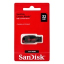 USB 32GB SANDISK SDCZ50-032G-B35 PLASTICO CRUZER BLADE NEGRA