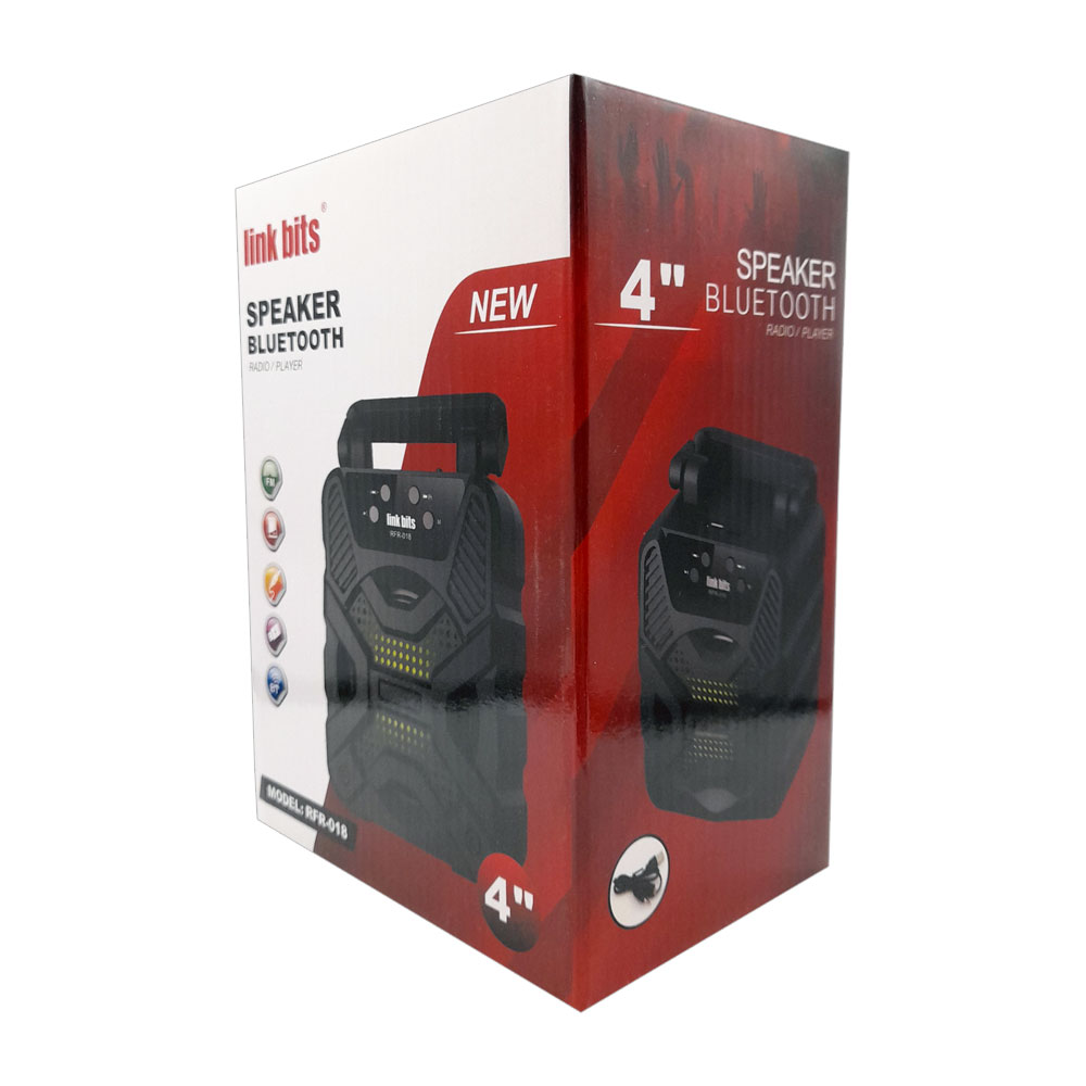 BOCINA 4" VA348P BT/USB/AUX/LUZ LED