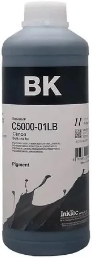 TINTA INKTEC C5000 BLACK PIGMENTADA COMPATIBLE CON CANON LITRO