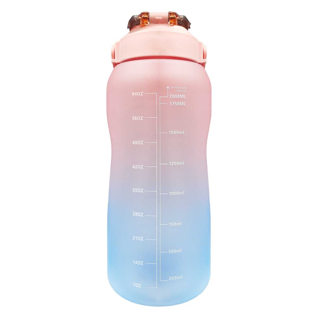 Vaso Motivador VAS.35 2L con Popote