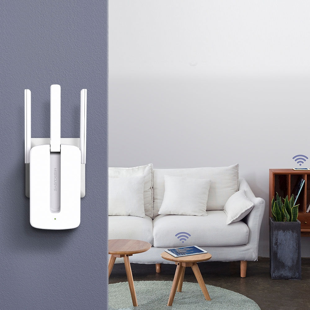 REPETIDOR INALAMBRICO EXTENSOR DE RANGO MERCUSYS MW300RE 300MBPS 3 ANTENAS EXTERNAS