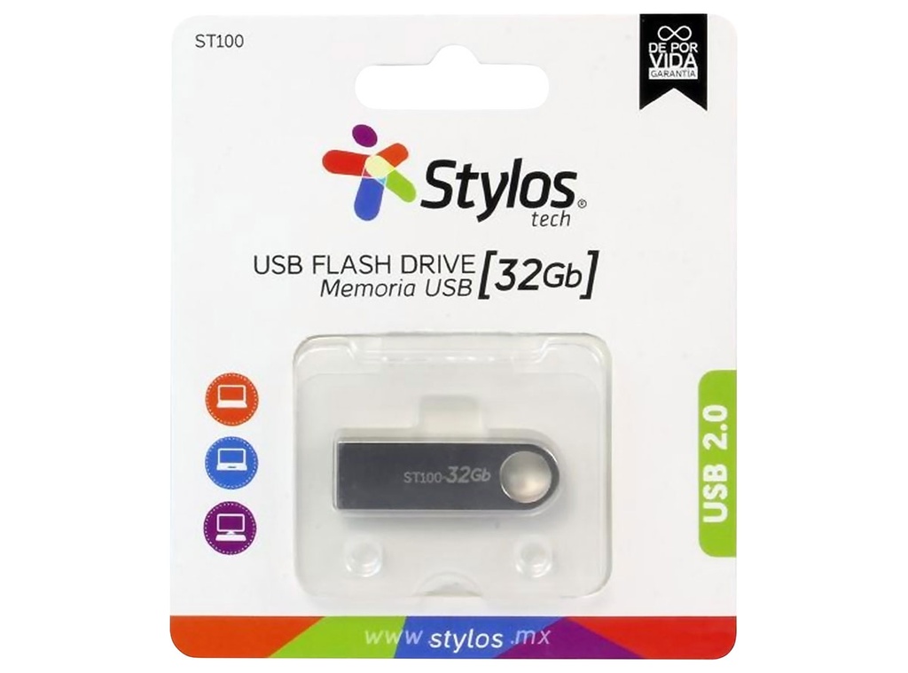 USB 32GB Stylos STMUSB3B ST100
