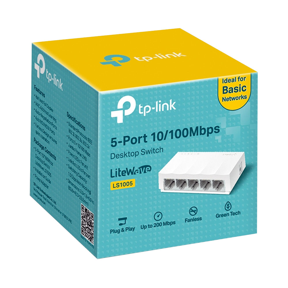 Switch LS1005 Tp-Link 5 Puertos