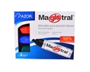MARCADOR PINTARRON MAGISTRAL METALICO C/4