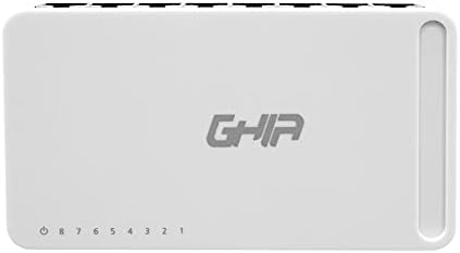 SWITCH GNW-S4 GHIA 8 PUERTOS RJ45 10/100/1000 MBPS NO ADMINISTRABLE AUTO MD NIC-3421