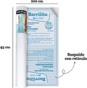 PLASTICO CONTAC BARRILITO TRANSPARENTE C/20M