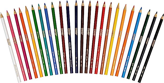 COLORES CRAYOLA LARGOS C/24 684024