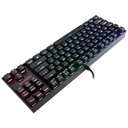 Teclado Alámbrico Gamer K552RGB-1R Kumara Mecánico Swith Rojo RGB Redragon