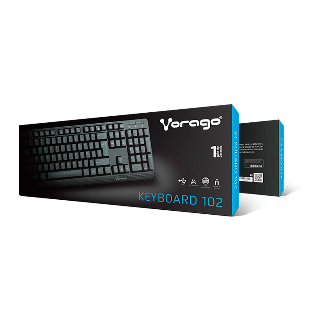 Teclado Alámbrico Vorago KB-102 Usb