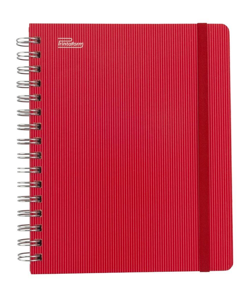 CUADERNO PROF. PRINTAFORM ARCOIRIS RAYA 100H PASTA DURA