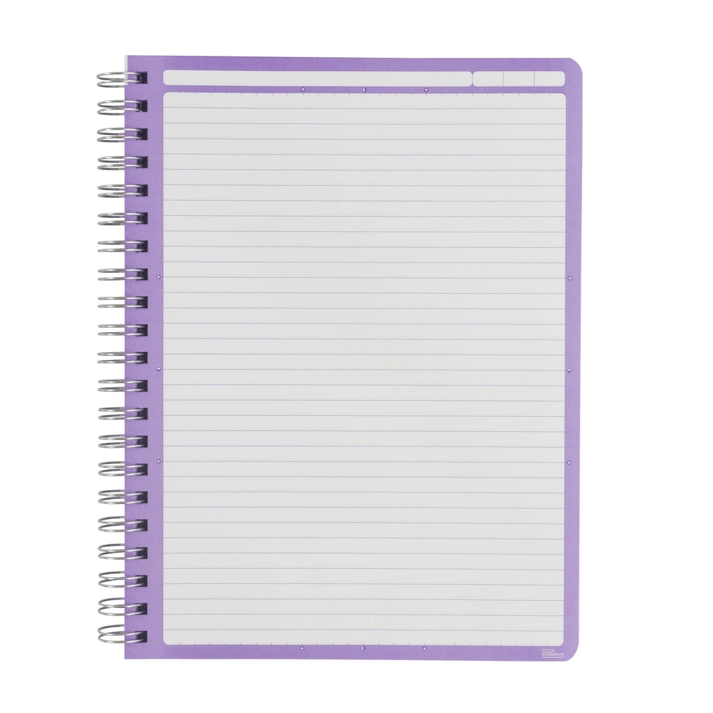 CUADERNO PROF. PRINTAFORM ARCOIRIS RAYA 100H PASTA DURA