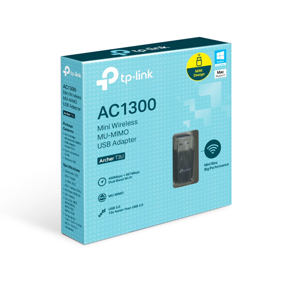 Adaptador Inalámbrico ARCHER T3U Tp Link Dual Band