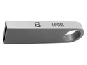 USB 16GB Bulk HS-M200 Plata Redondo Blackpcs