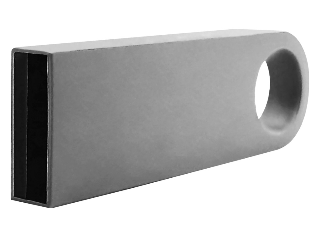 USB 16GB Bulk HS-M200 Plata Redondo Blackpcs