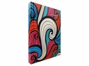 Libreta Estrella F/F Pasta Dura Raya 192 Hojas Est C:36