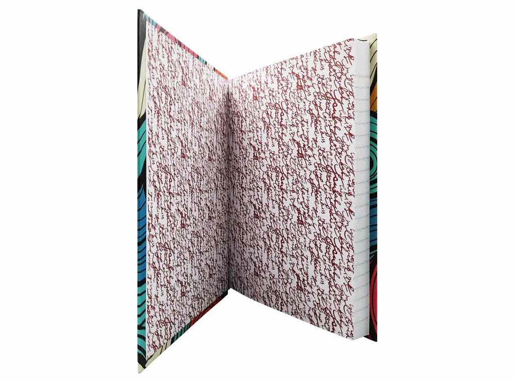 Libreta Estrella F/F Pasta Dura Raya 192 Hojas Est C:36