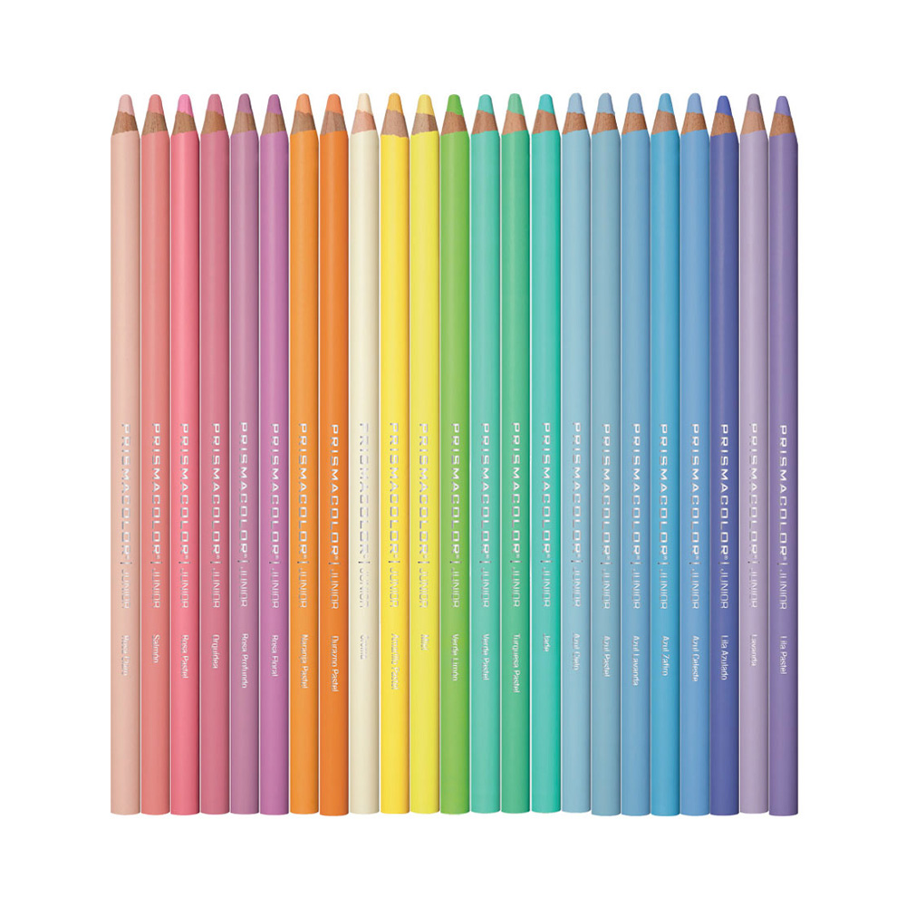 COLORES PRISMACOLOR JUNIOR PASTEL C/24