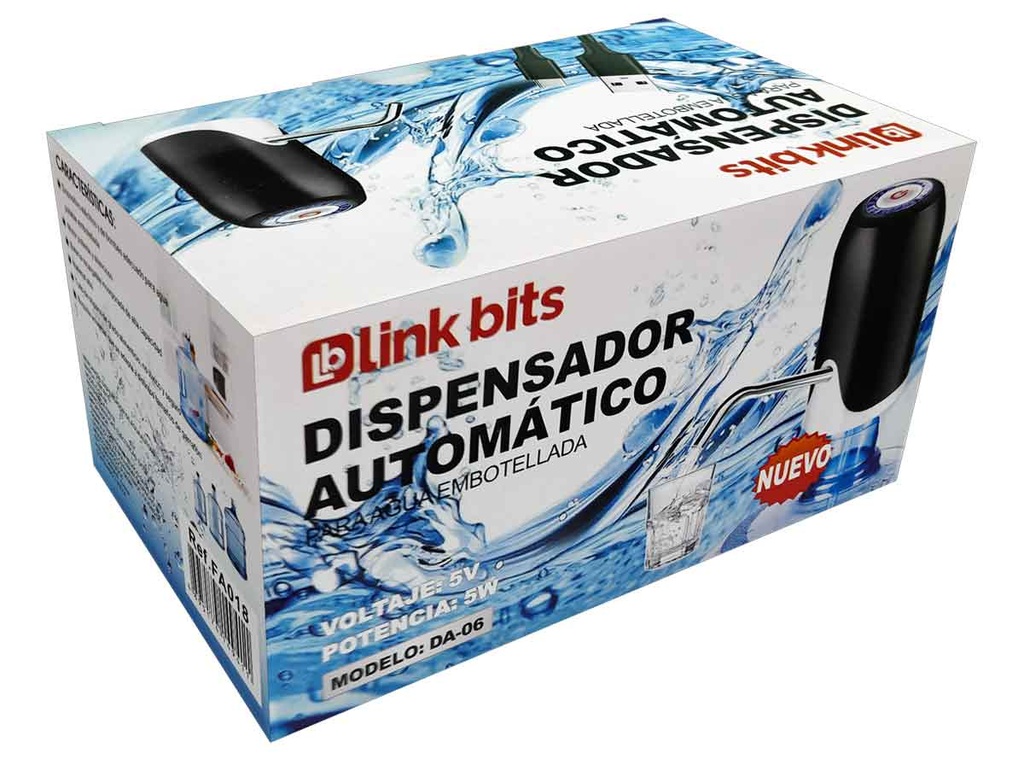Dispensador Automático de Agua FA018 Link Bits