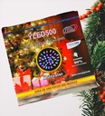 LUCES NAVIDAD LED AMBAR/BLANCO YLED500 4 CAMBIOS