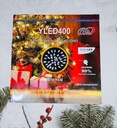 Luces Navidad Led 4 Cambios Blanca/Aambar YLED400